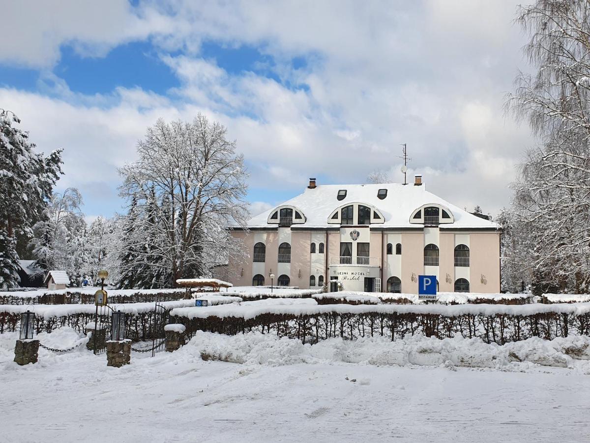 Lesni Hotel Perslak Nova Bystrice Exterior photo