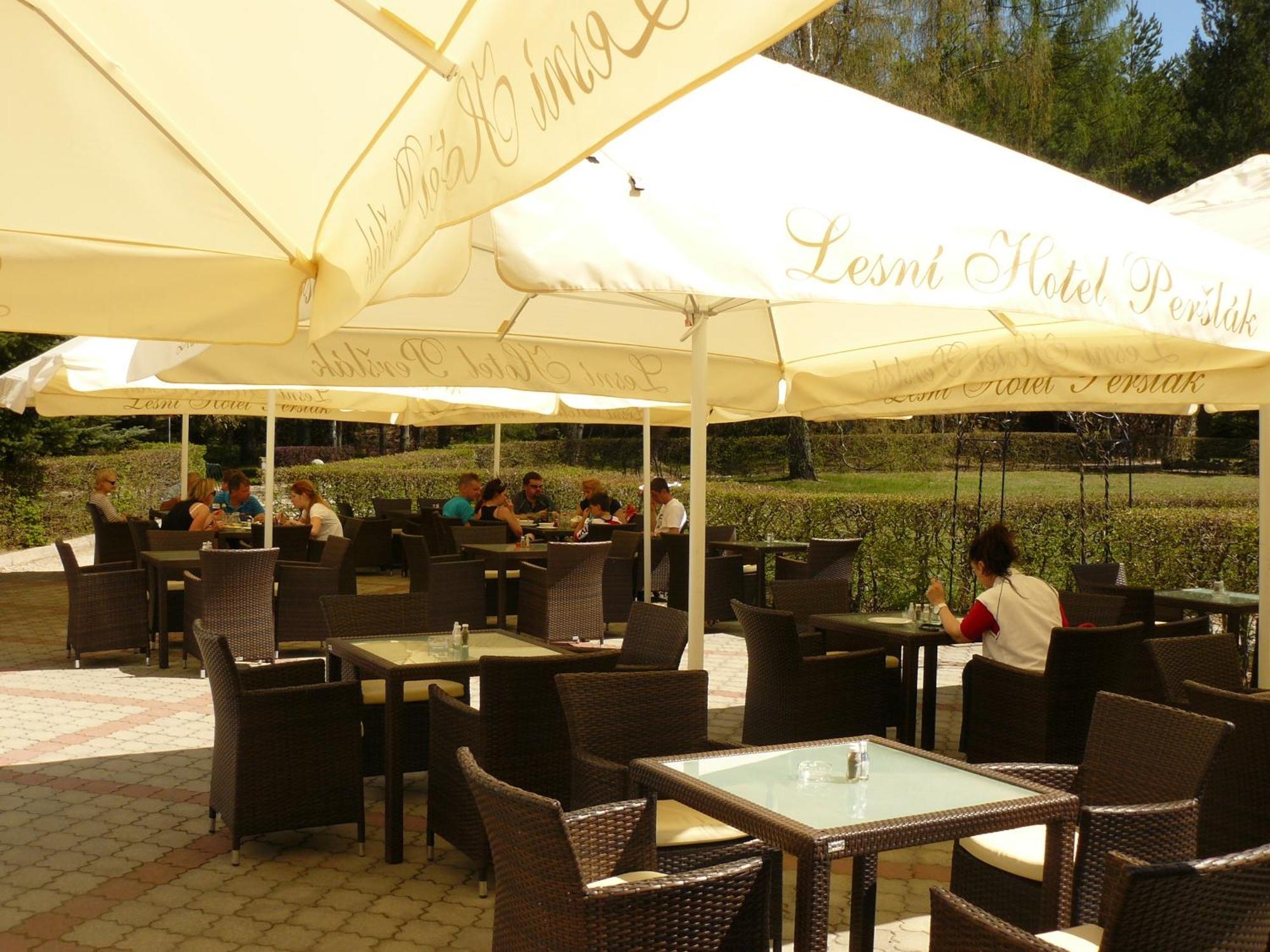 Lesni Hotel Perslak Nova Bystrice Exterior photo